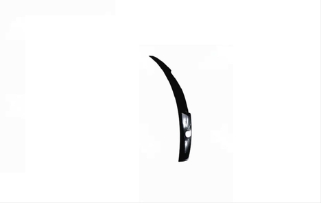 AUDI A4 (2009-2012) IÇIN UYUMLU M4 SPOILER - PIANO BLACK (PARLAK SIYAH)